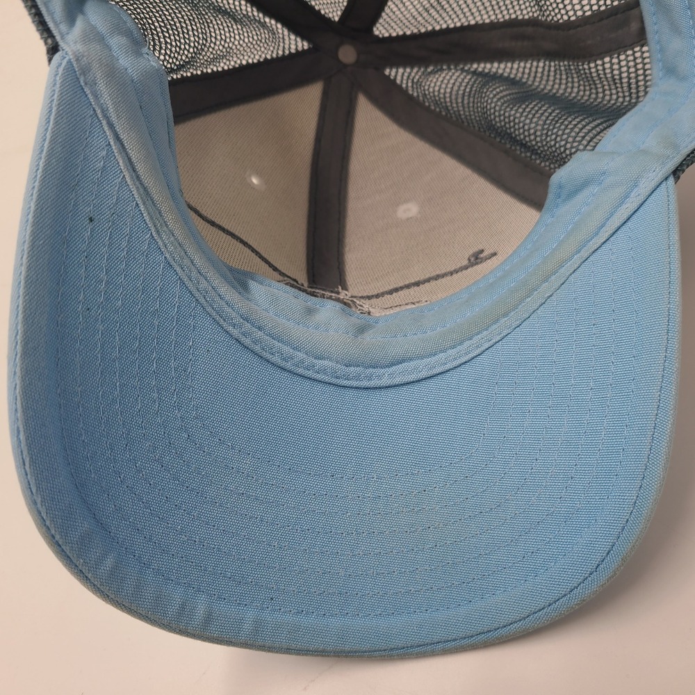 Patagonia Hat Snapback Trucker Mesh Blue White Live Simply Surf Car Logo Men - Picture 13 of 14
